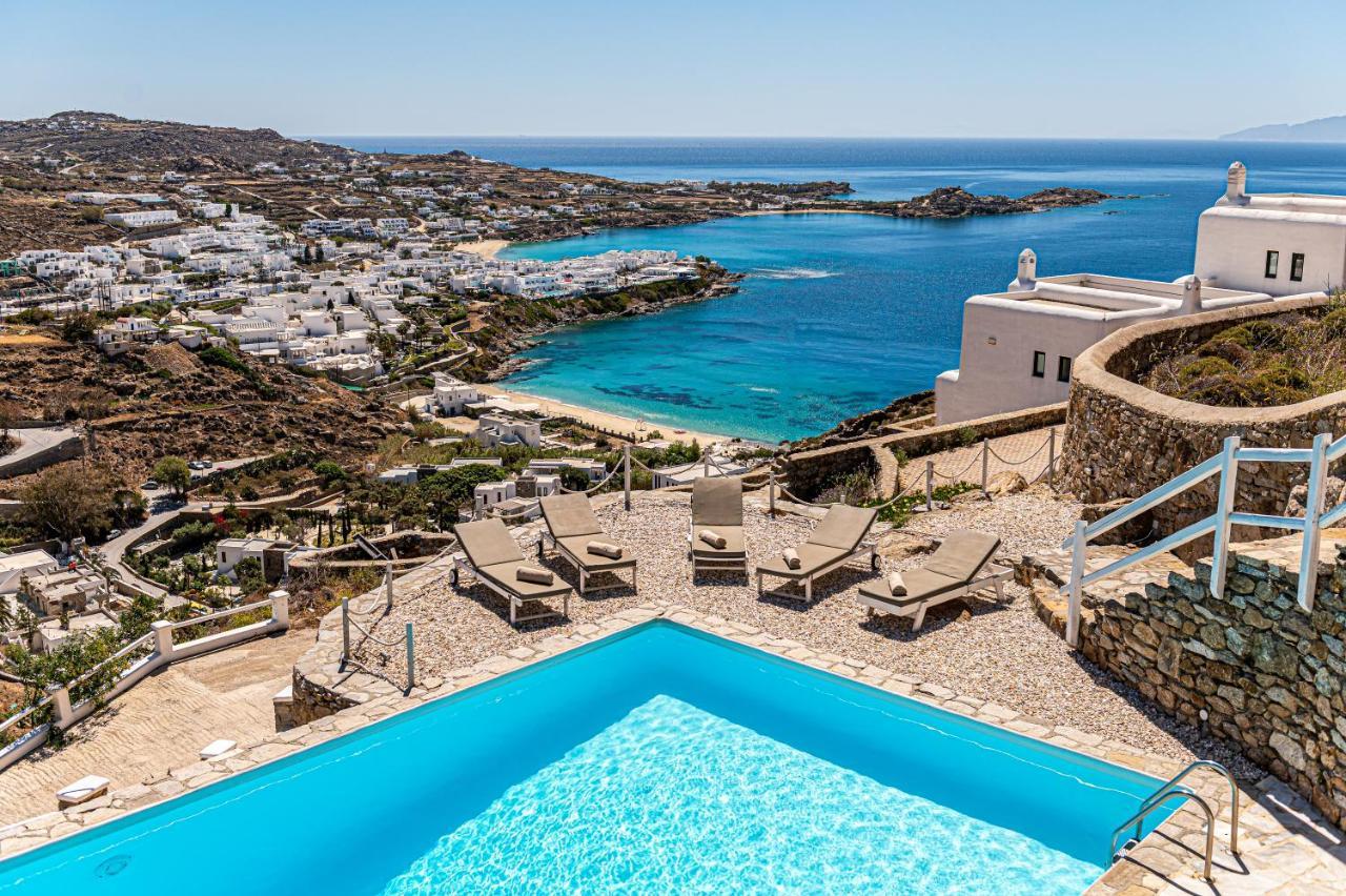 Villa Thelgo Mykonos Psarou  Bagian luar foto