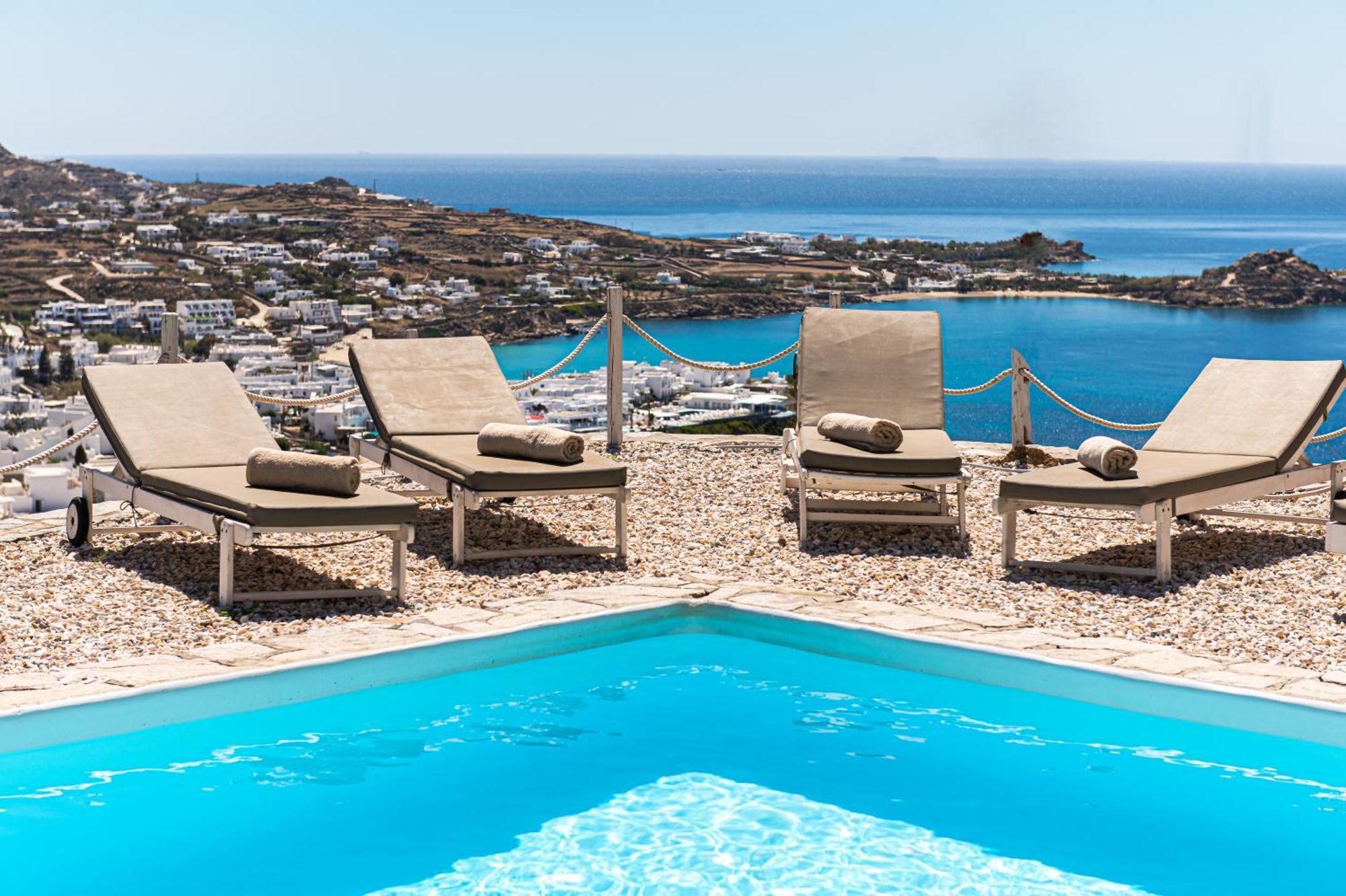 Villa Thelgo Mykonos Psarou  Bagian luar foto