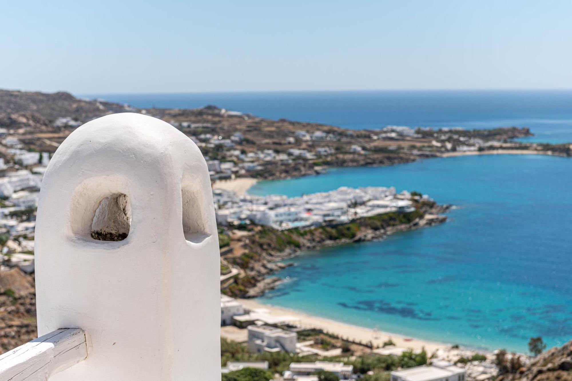 Villa Thelgo Mykonos Psarou  Bagian luar foto