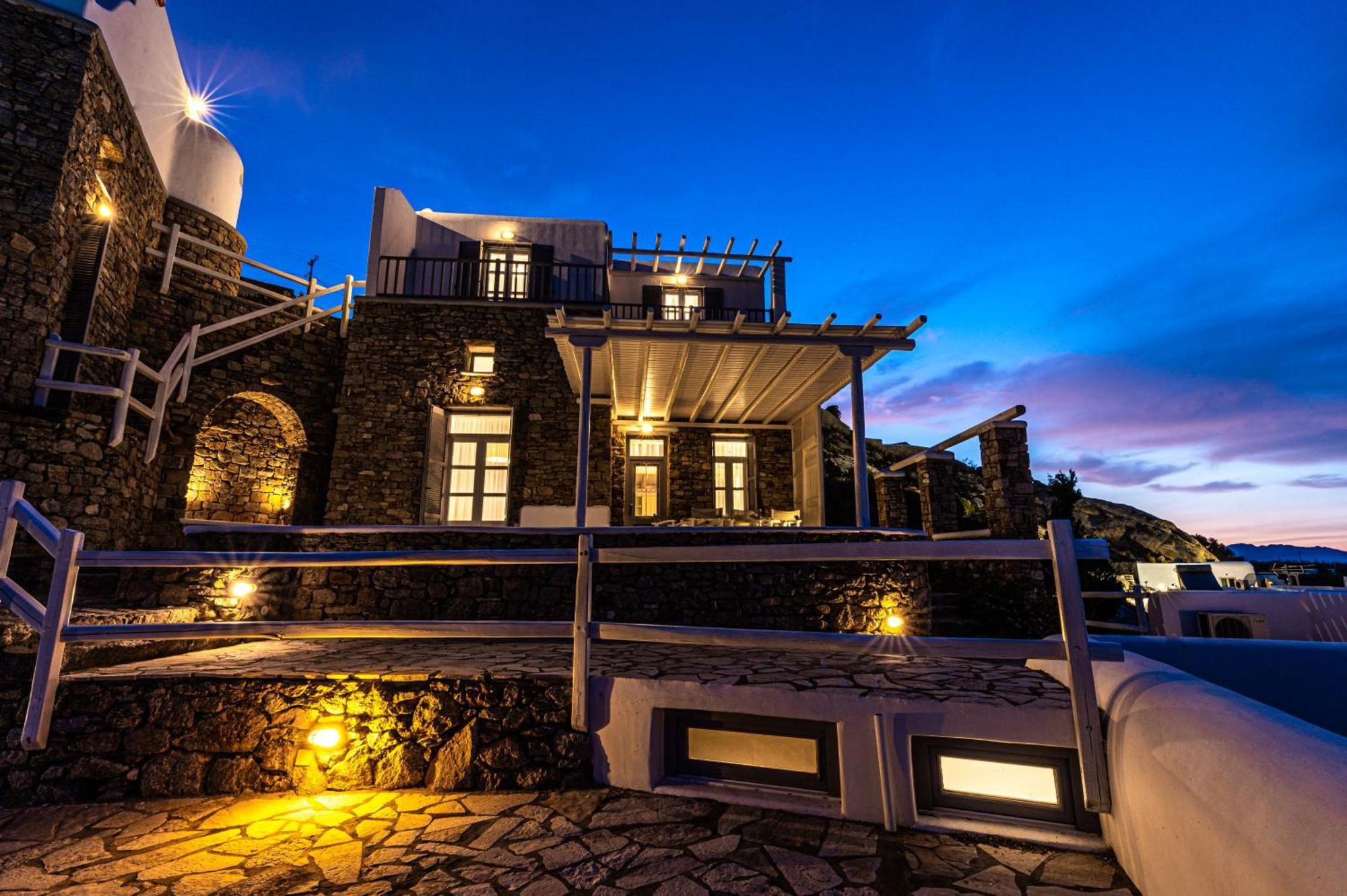 Villa Thelgo Mykonos Psarou  Ruang foto